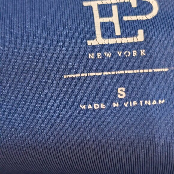 EP New York Blue and Green Leaf Print Golf Dress with Shorts Set Size Small - Picture 14 of 15